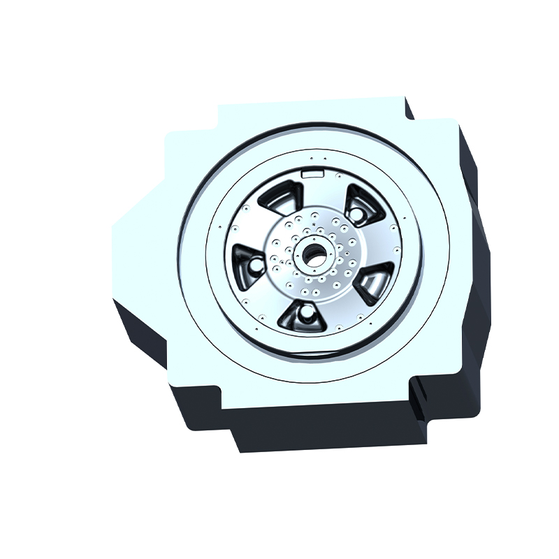 Moule de moulage par gravité de moyeu de roue